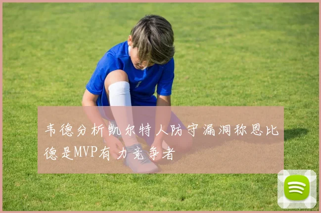 韦德分析凯尔特人防守漏洞称恩比德是MVP有力竞争者